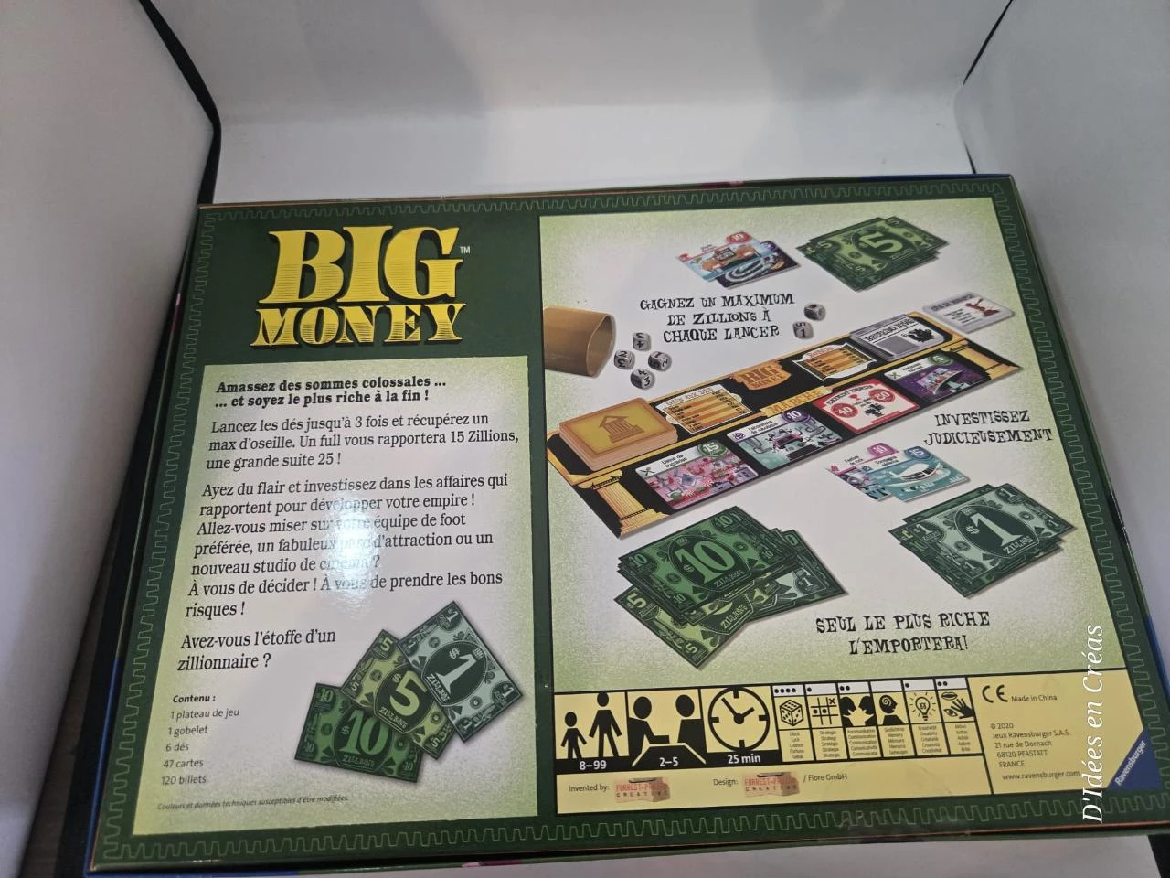 Juego de mesa Big Money Ravensburger NUEVO en blister – Sellado – photo 2